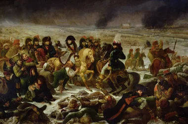 Napóleon az eilaui csatamezőn, 1807. február 9.